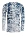 COOFANDY Men's Long Sleeve Hipster Hip Hop Basic T Shirt Gradation Ripped-Holes Shirts
