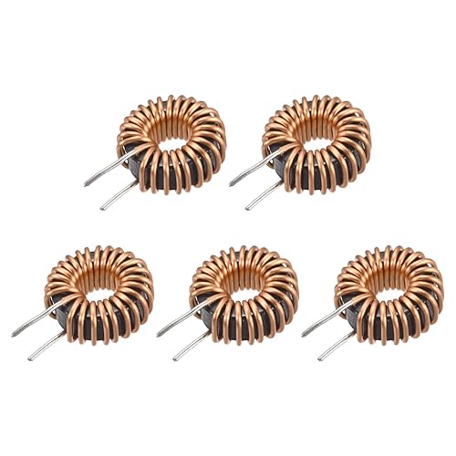MECCANIXITY Inductor vertical de bobina de cobre de inductancia toroide 47uH 7A para placa de circuito DIY, paquete de 5