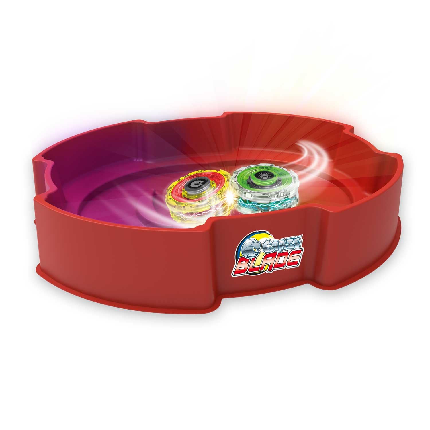 CRAZE BLADE Mega Battle Blade Battle Arena Bojowa, Stadion Bitewny dla dzieci, Losowy Kolor