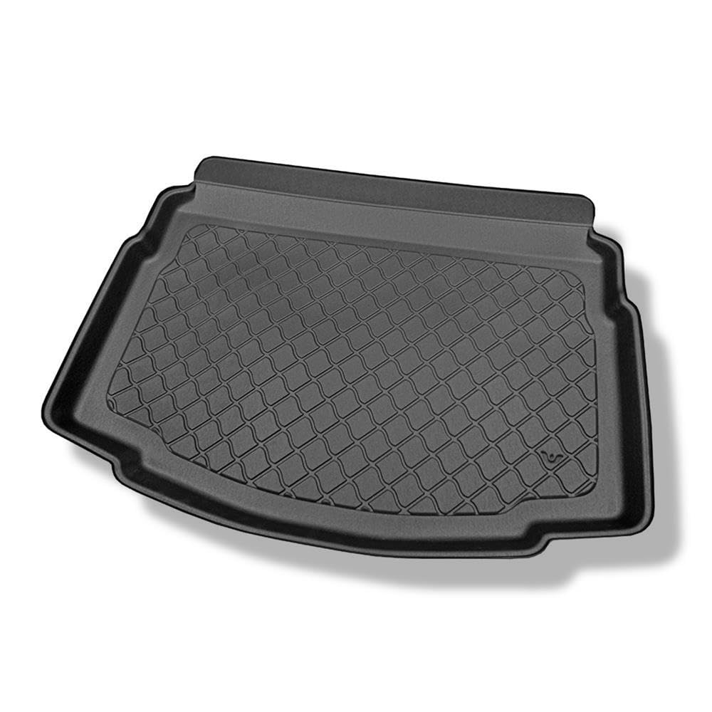 Mossa Alfombrilla Maletero Adecuada para VW Golf VII Hatchback 2012-2019 2G | para las partes inferior y superior del maletero; con rueda de repuesto provisional o kit de reparación
