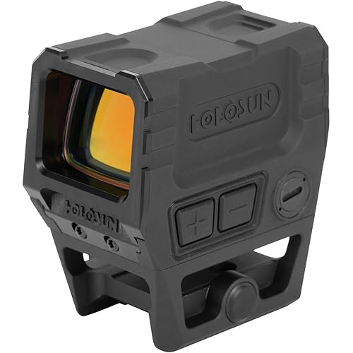 Holosun AEMS X2 PRO/CORE Series, 2MOA Dot, Multi-Reticle, Shake Awake, Enclosed Optic