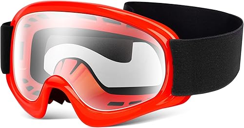 Miniatura 10 de MAMBAOUT Gafas de motocross para niños, gafas de motocicleta para niños, gafas de carreras todoterreno, gafas de motocross para niños y niñas