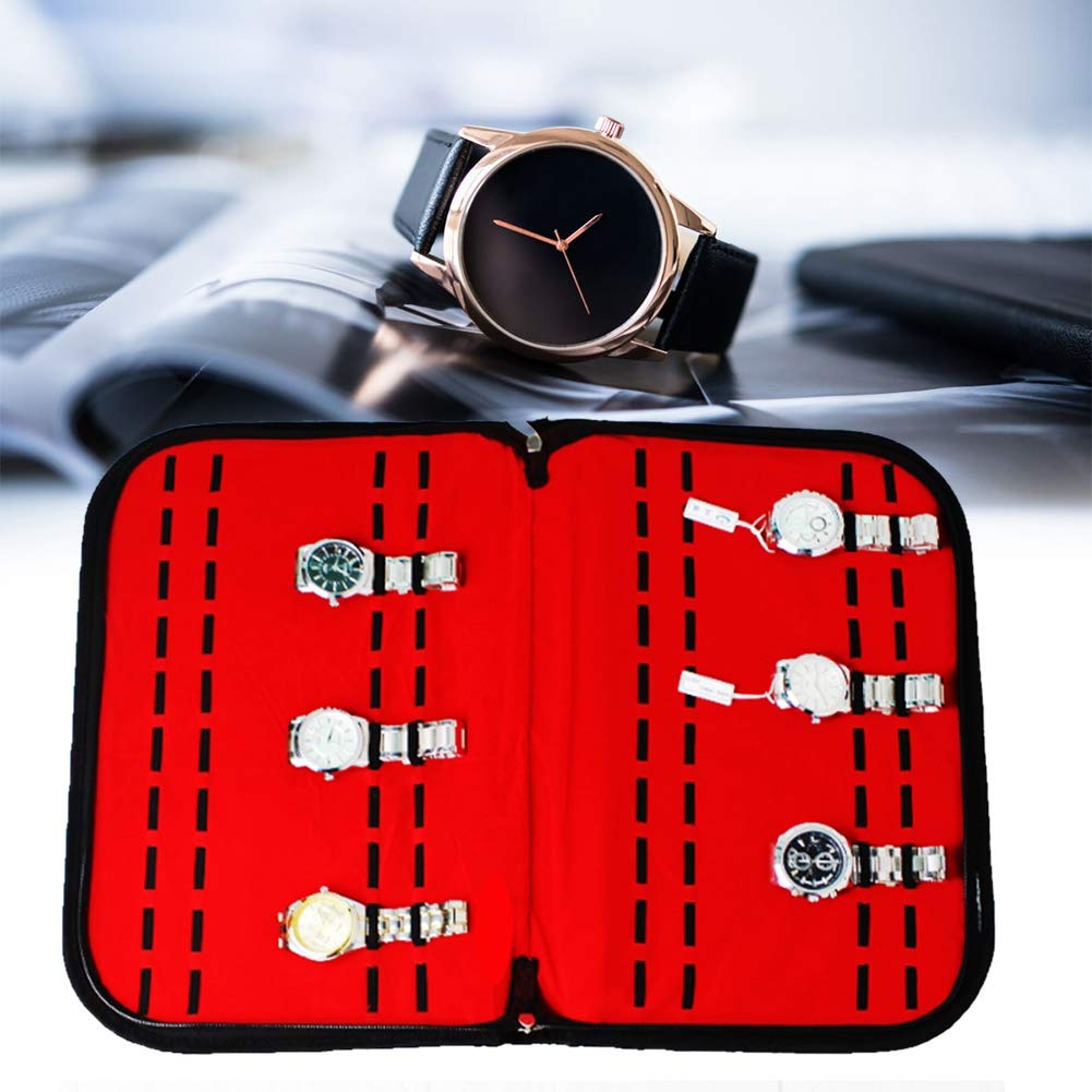 Scatola per orologi in pelle da 20 scomparti per riporre accessori di gioielli multiuso, resistente alla polvere e ai danni