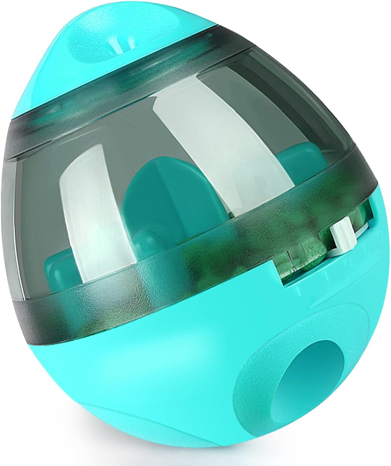 AIBOONDEE Automatic Pet Slow Feeder Treat Ball, Cats Dog Toy for Pet Increases IQ Interactive,Food Dispensing Ball Slow Feed Bowl…