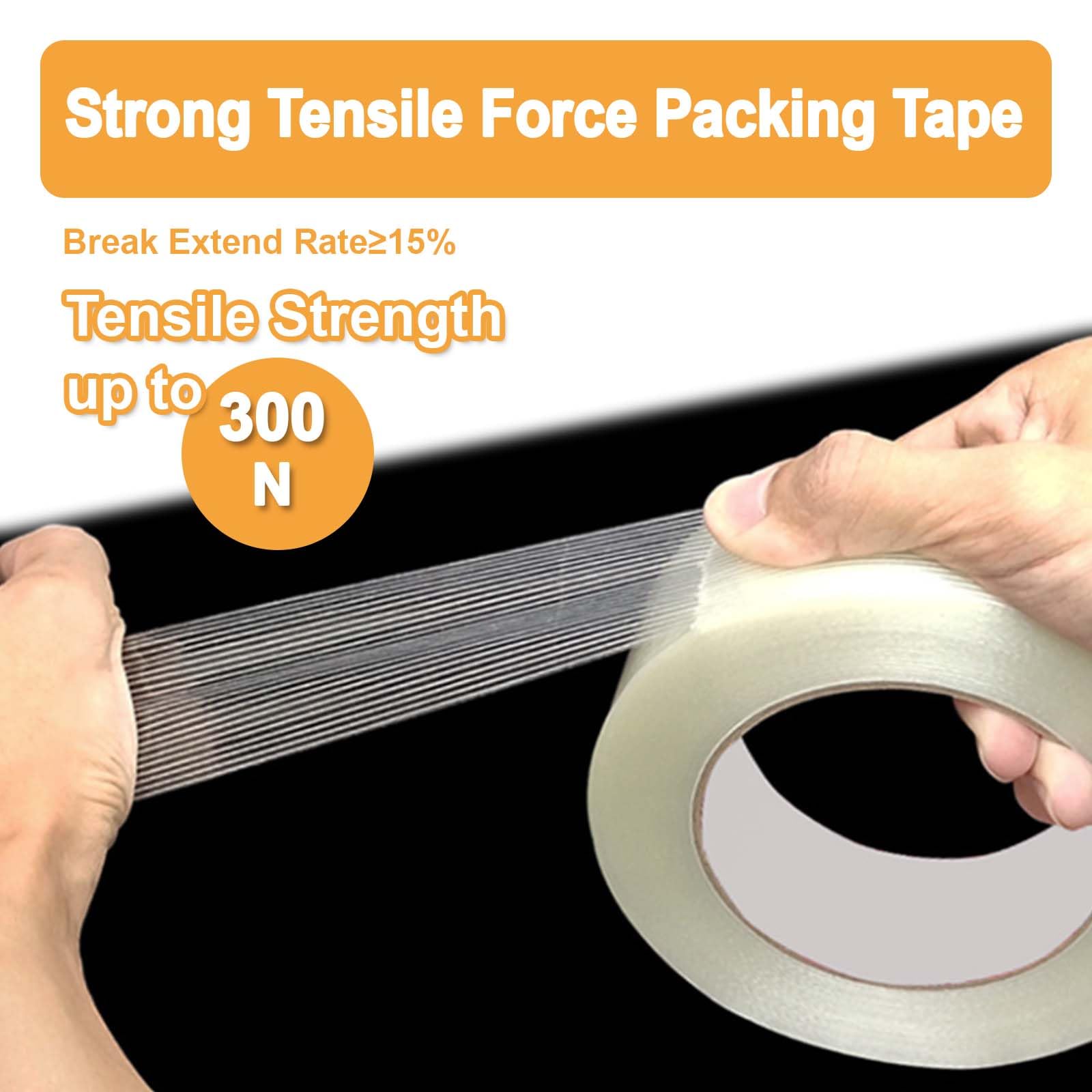 Heavy Duty Filament Tape - 2 Rolls 1 Inch -5