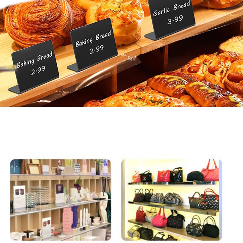 26 Lavagnette Cancellabili Per Prezzi - Segnaposto Per Buffet, Negozi E Feste (Tipo V) - Foto 8