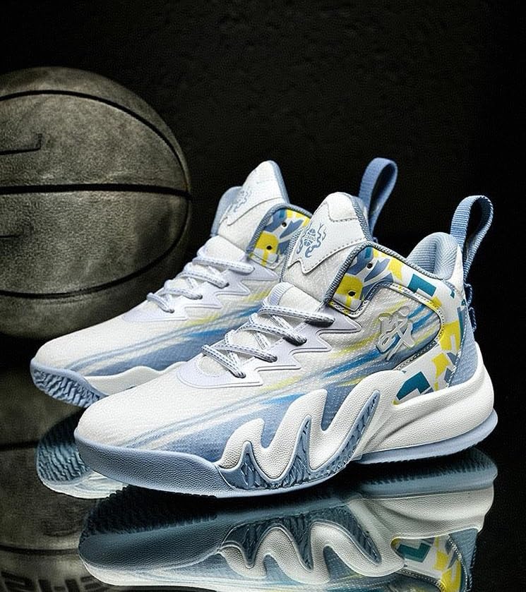 Zapatillas de baloncesto transpirables para evitar impactos al saltar 6