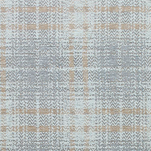 Desser Clifton Rattan Conservatory Furniture Set – 3 Seater Sofa & 2x Armchairs – Luxury Indoor Real Cane Wicker Chair & Settee Suite with UK Manufactured Cushions – Athena Check Fabric - Image 10