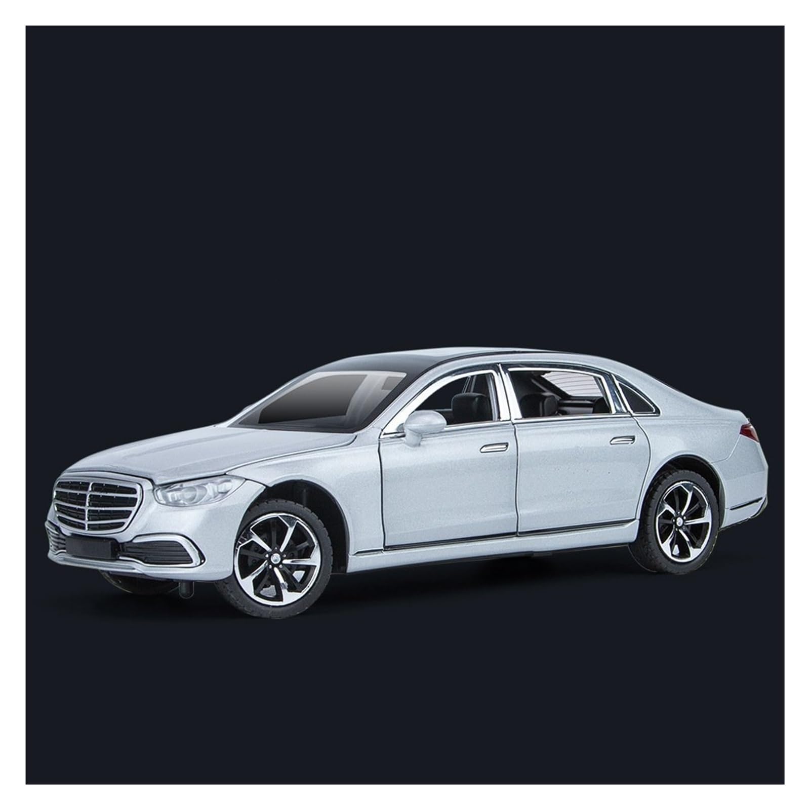 BANKOTO Diecast Car 1:24 For Benz S400L Alloy Die Casting Model Car Ornaments Collectible