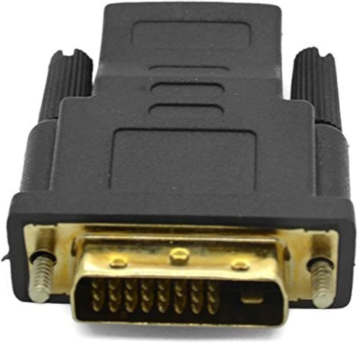 DVI-D Dual Link-M (24+1) to HDMI-F Adapter by CorpCo