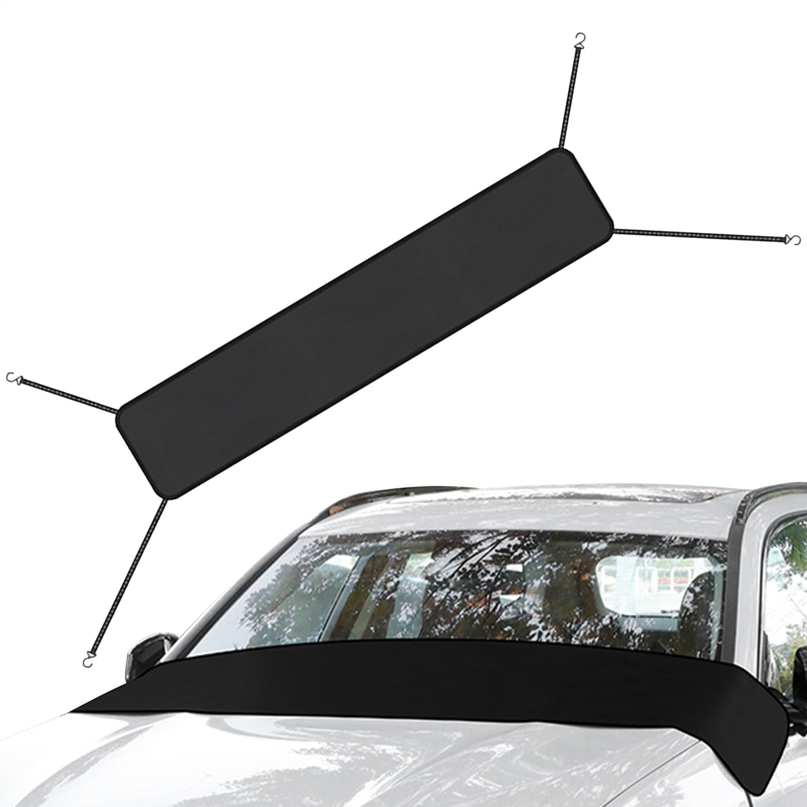 Windschutzscheibenabdeckung Für Auto - Blattschutz Decke - Auto Fahrzeug Staub Blätter Schutz