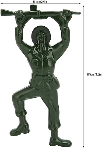 Miniatura 3 de Abrebotellas de cerveza, abridor de botellas de vino creativo 3D hombre del ejército abrebotellas de vino, abridor de botellas de fácil apertura,