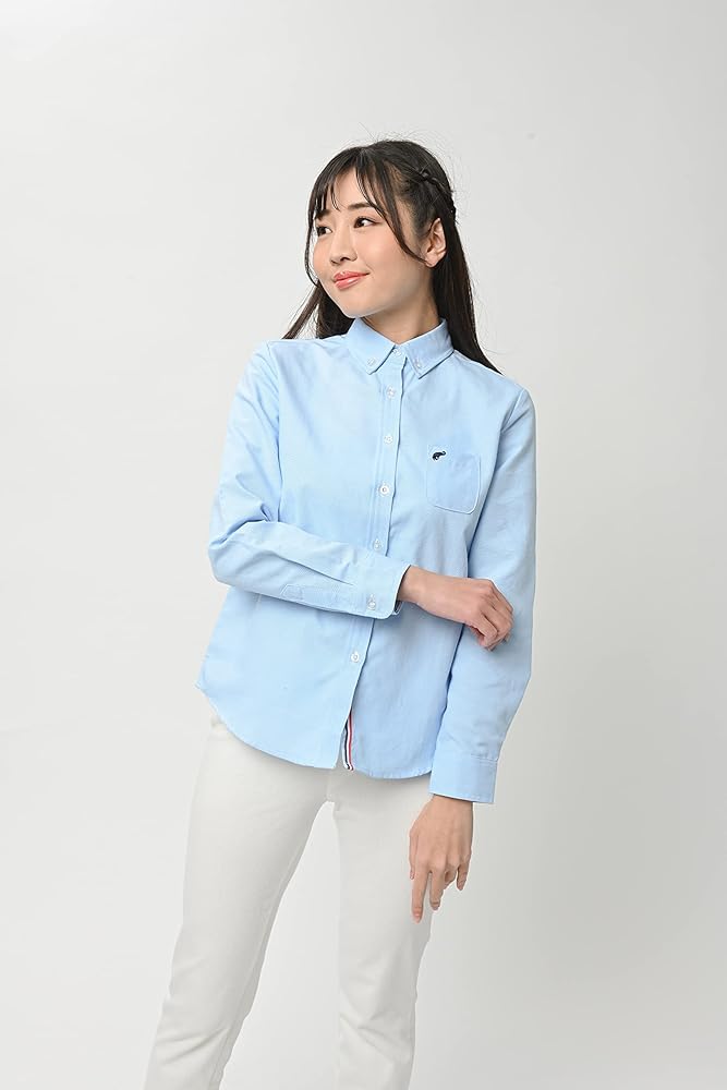 BRIEFING ホワイト 長袖シャツ　L Amazon | （ロンショップ）R.O.N shop 長袖 オックスフォード