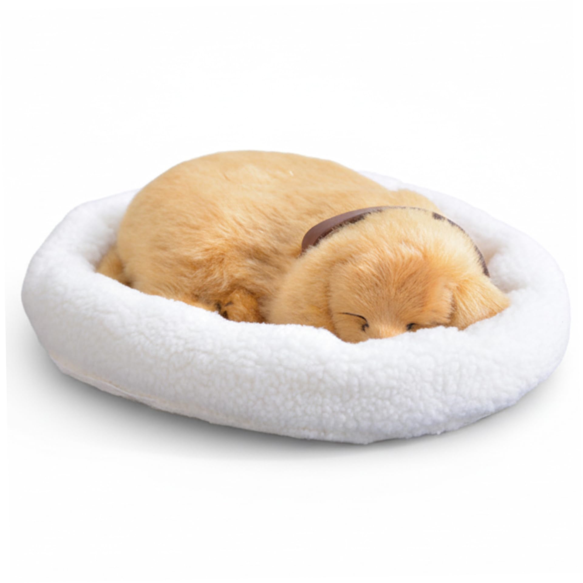 Peluche respirante chiot réaliste contre la solitude et le stress