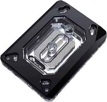 Bykski CPU-RAY-MC-M وحدة المعالجة المركزية عالية الكفاءة كتلة تبريد المياه - تتميز بزعانف 0.2 مم محسنة للتدفق العالي - تصميم نظيف - ل AMD AM5/AM4 - SWRX8 - STRX4 - TR4 - SP3