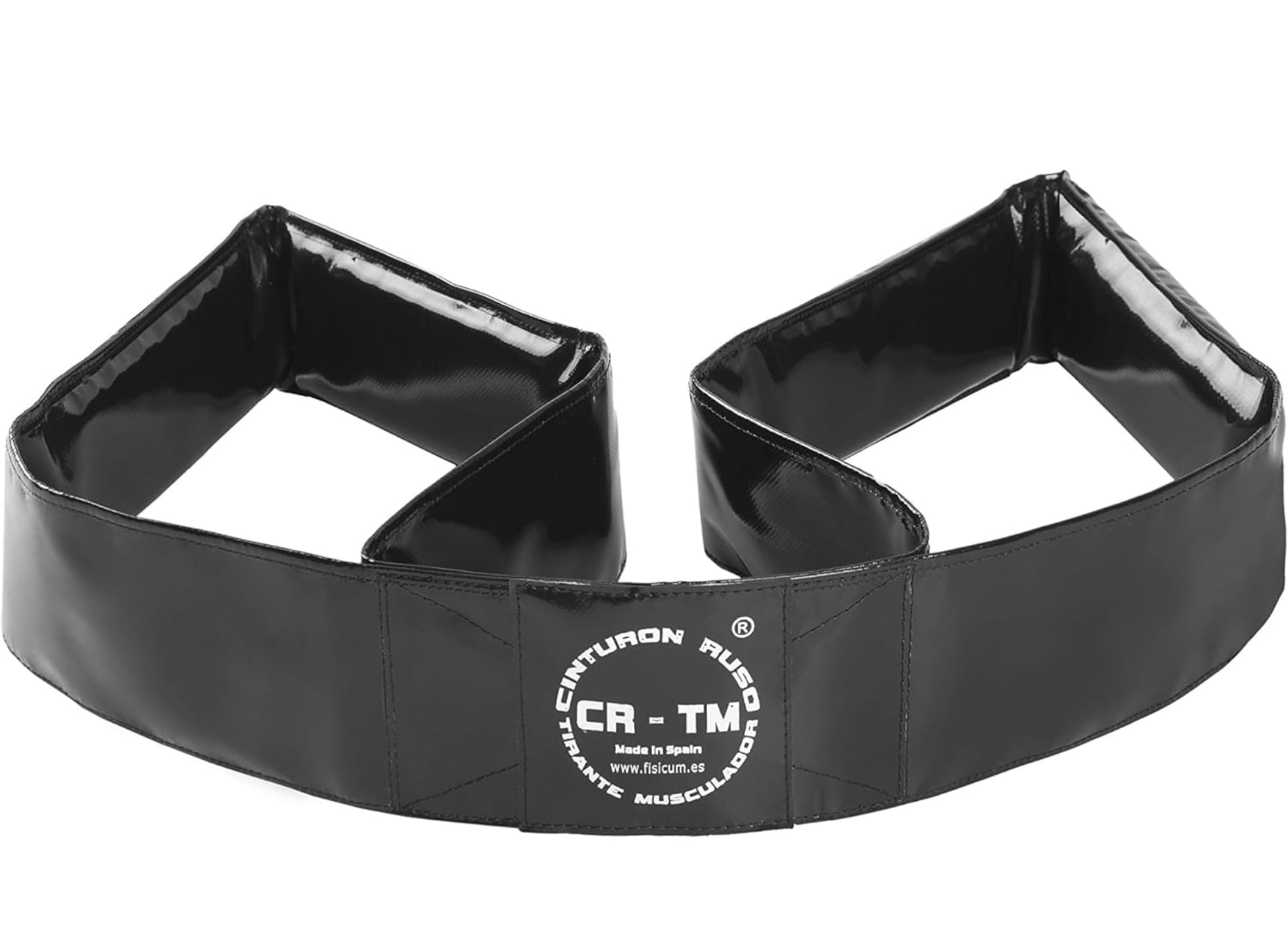 Cinturon Ruso CR-TM Tirante Musculador Professional (Negro)