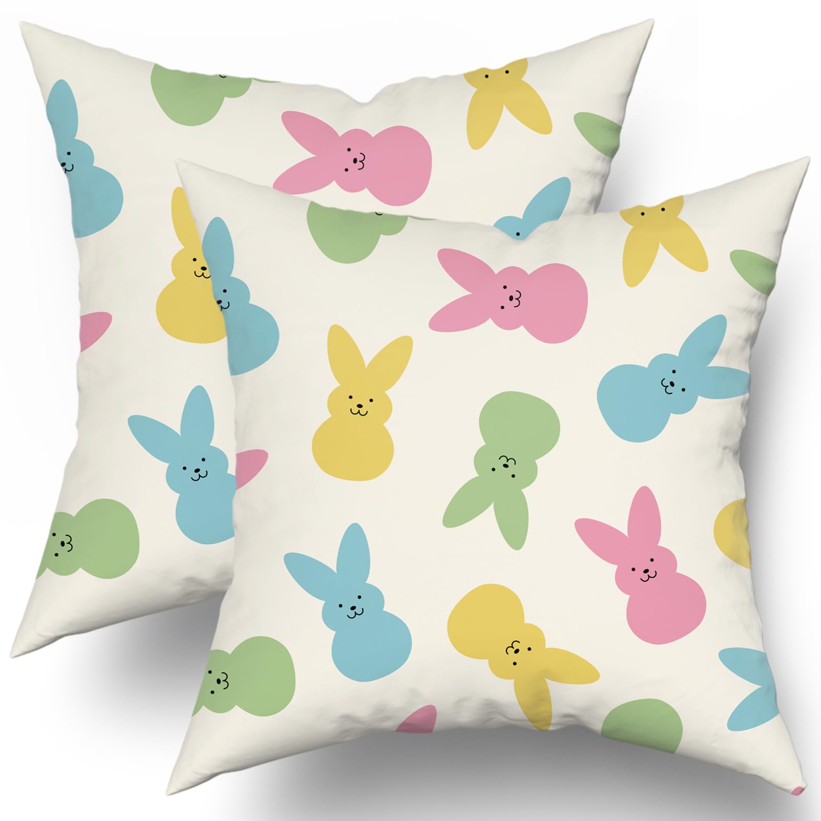 Housses de coussin de Pâques en coton doux pour protéger et décorer le canapé