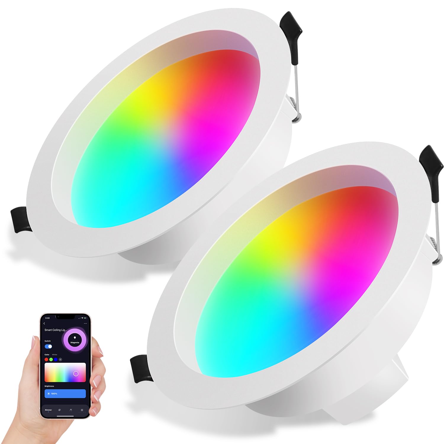 Amazon.co.jp : Ledoversea 高輝度チップ LEDダウンライト 800lm 105