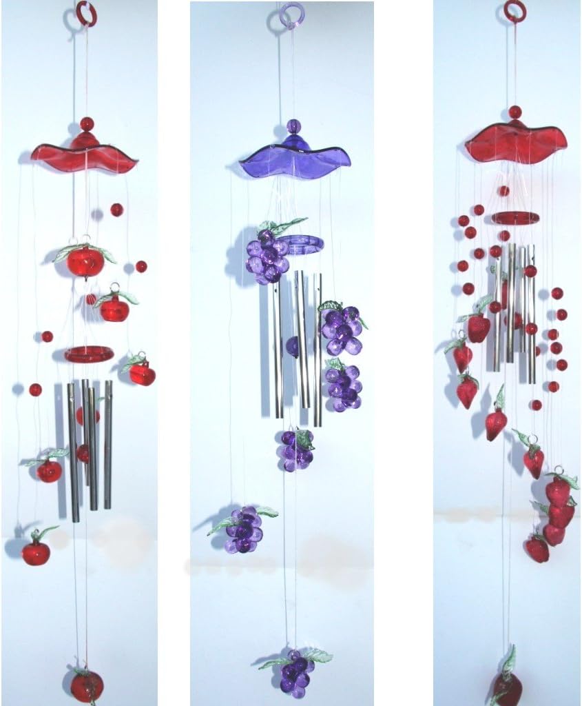 Wind Chimes Gift Set of 2 2 Indoor/Outdoor Hanging