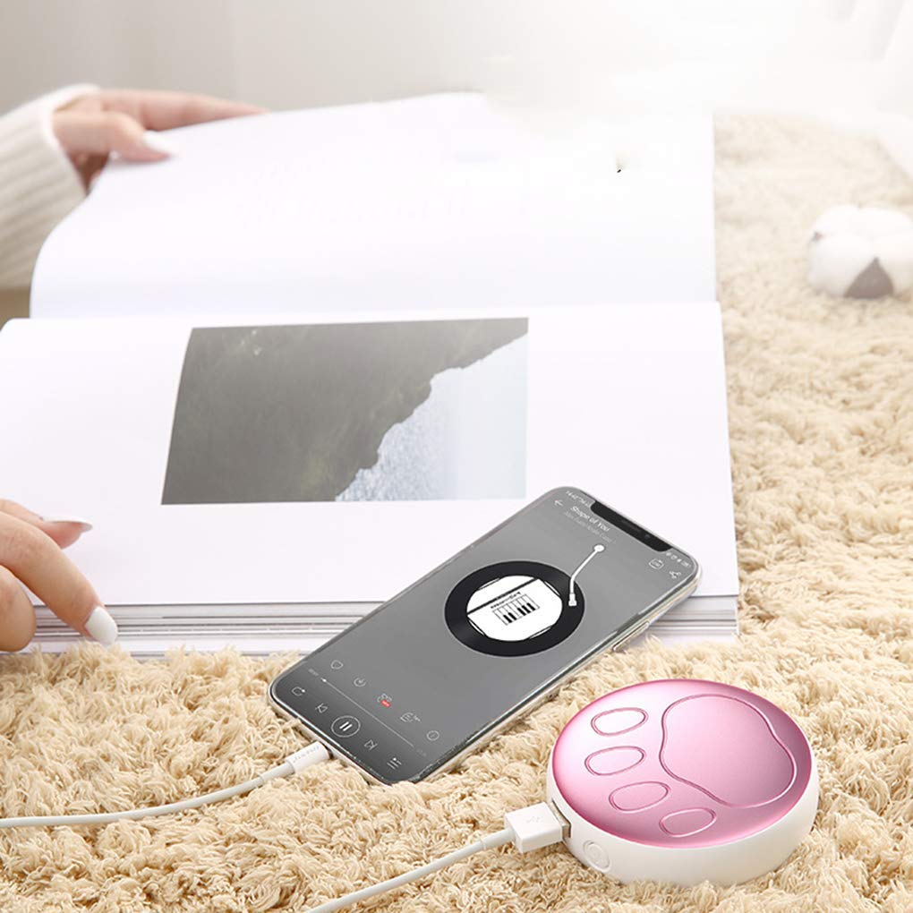 Power Bank Scaldamani Ricaricabile, Scaldamani Tascabile Scaldamani USB Doppio Lato, Regalo Invernale Ideale per Sport Indoor-Outdoor Power Bank