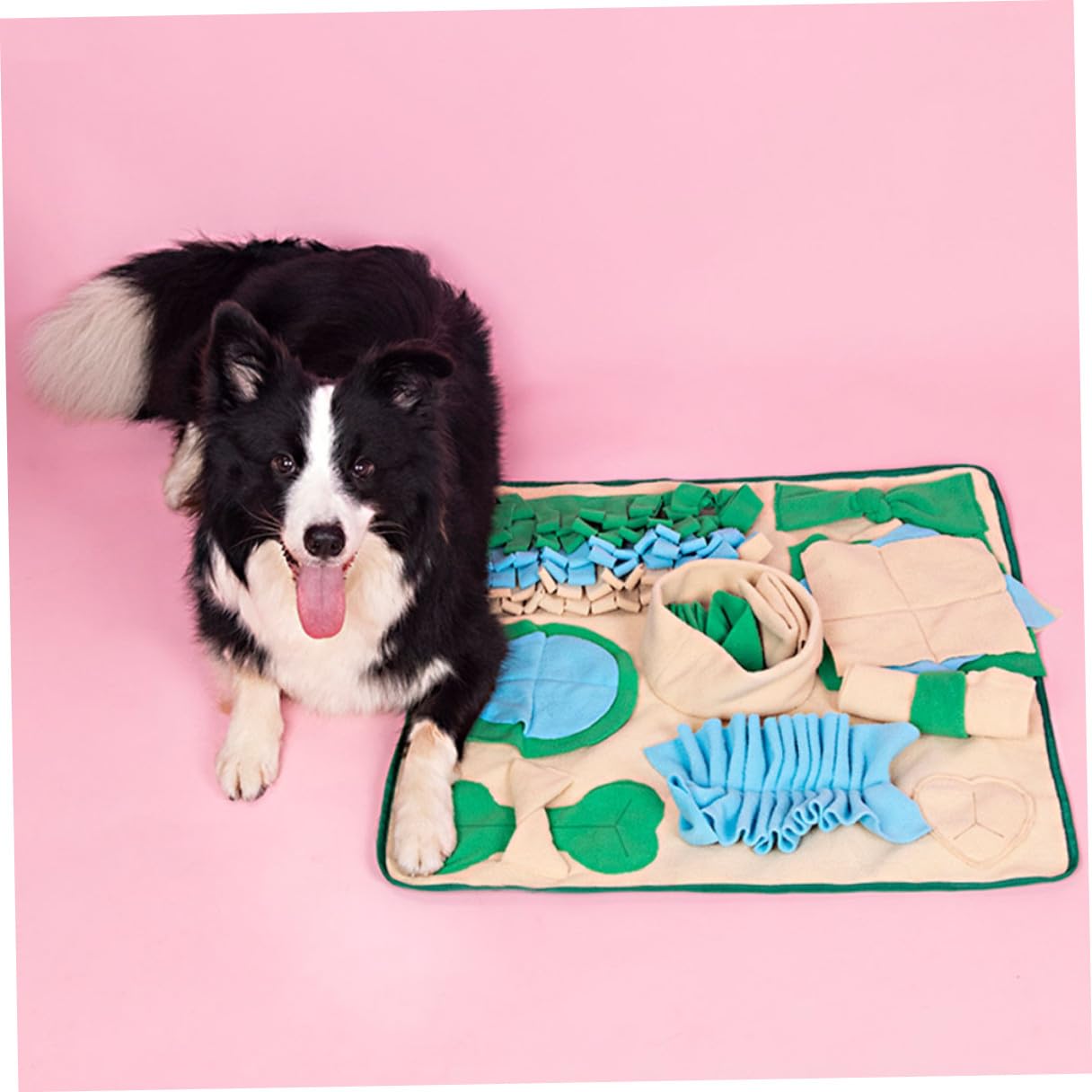 Hund Schnüffelmatte für Hunde zum Futtertraining, Polar Fleece