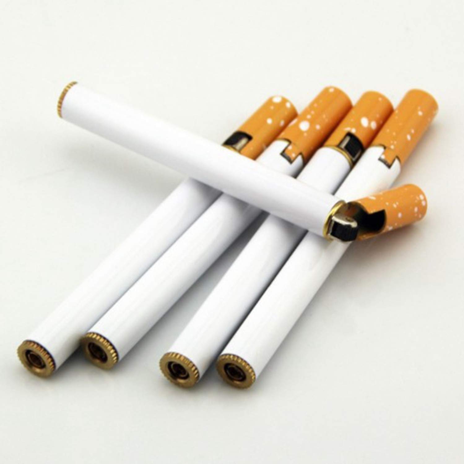 ShixinC Rare Novelty Windproof Lighter, Cigarette-Shaped Refillable Butane  Gas Cigar Lighter : Amazon.de: Home & Kitchen