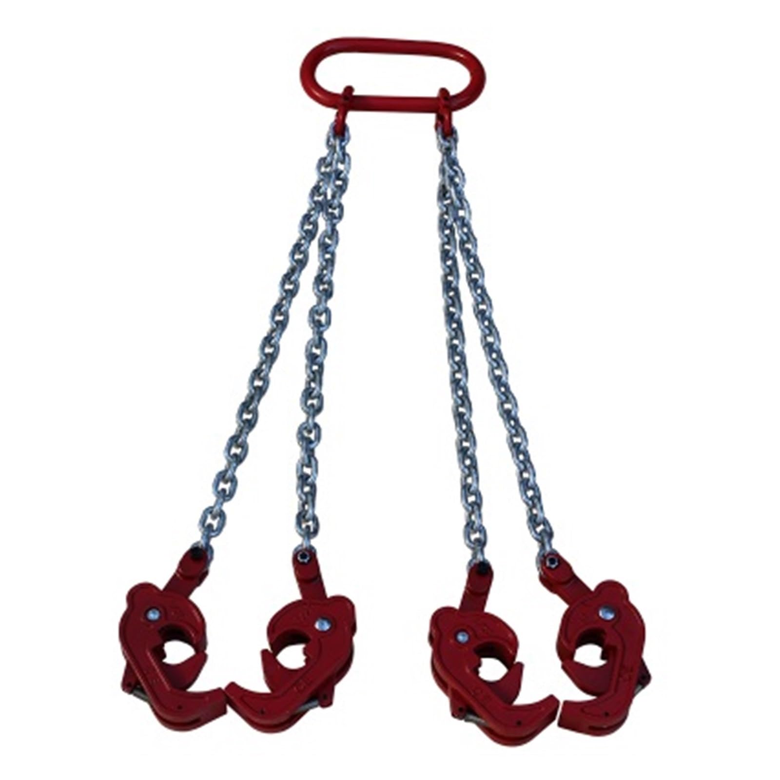 Hebekette, Kettenschlinge, 1Tonne -2TON Eisen-Ölfassheber, Klemme aus Kunststoff, Eimer, Fass, Öltank, Dose, G80-Kettenschlinge(40020004 1T)