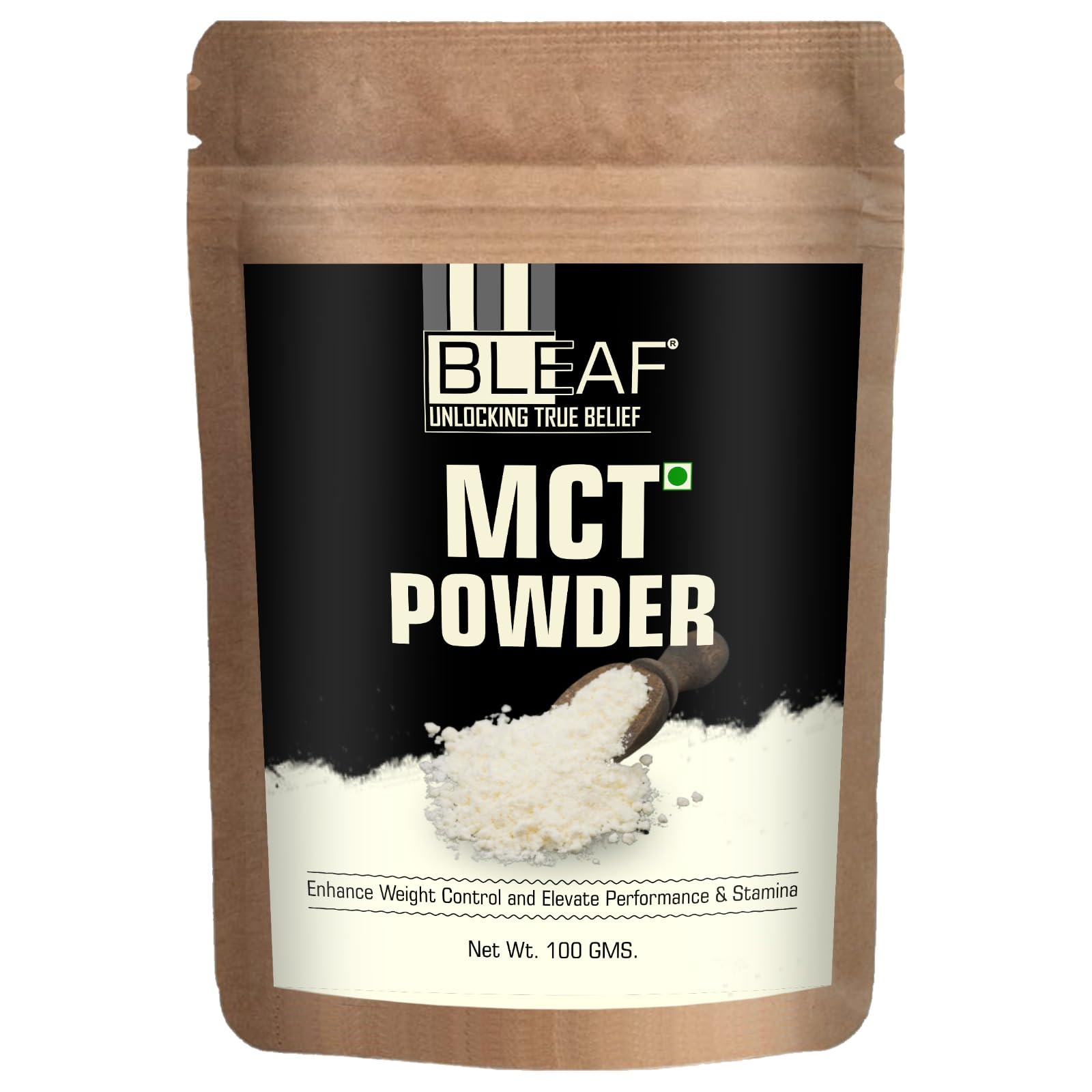 BLEAF | MCT Powder 70% Medium Chain Triglyceride Oil Powder Vegan & Keto Friendly. MCT Oil Powder for Coffee, Desserts & Baking (100 GMS, 1) (B0CF657TZC) Amazon Price History, Amazon Price Tracker