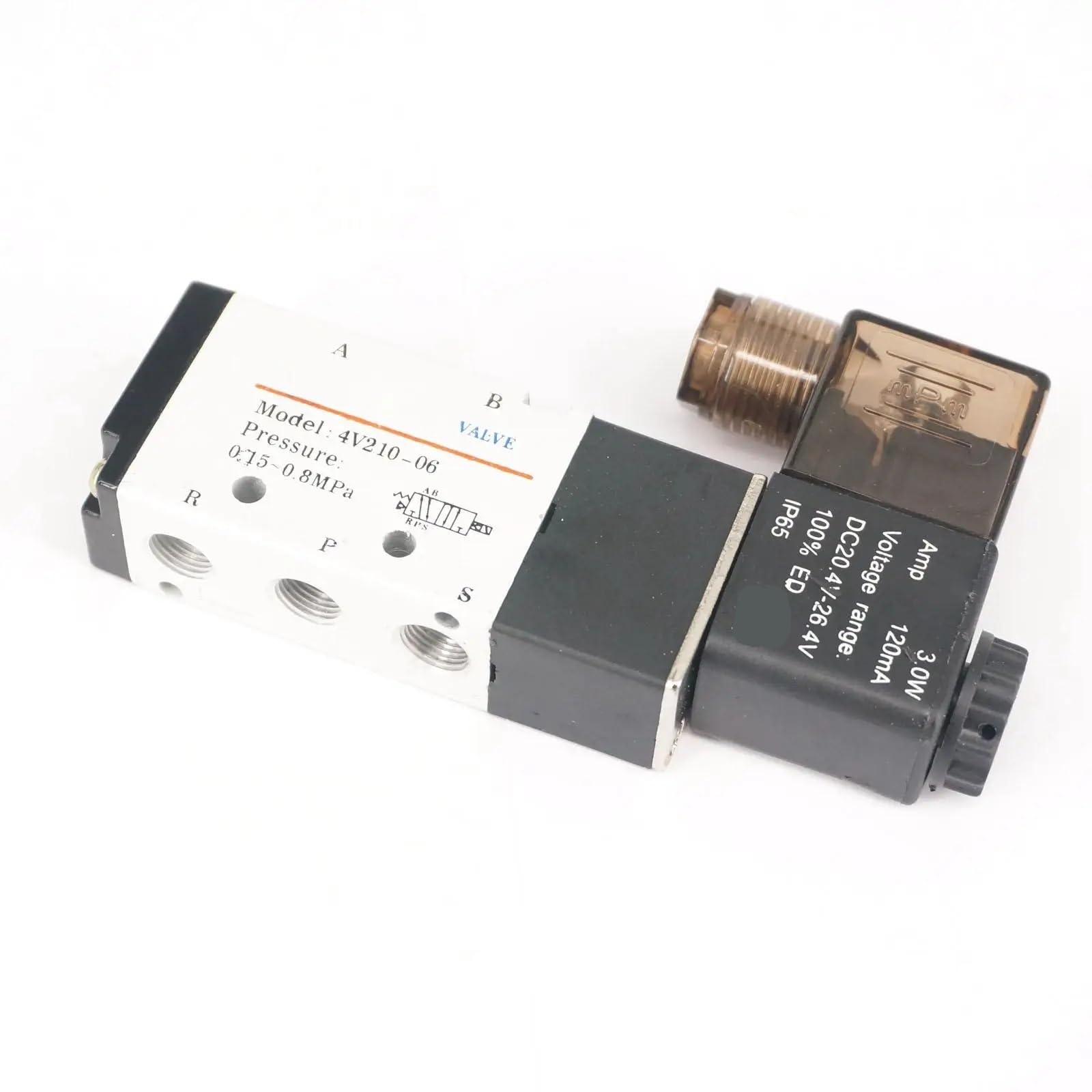 Electrovanne 4V210-06 distributeur pneumatique 5/2 voies 1/8
