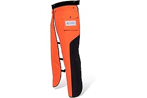 Chainsaw Chaps Apron Wrap 8-Layer for Men/Women Loggers Forest Workers Protective Chain Saw Pants Adjustable