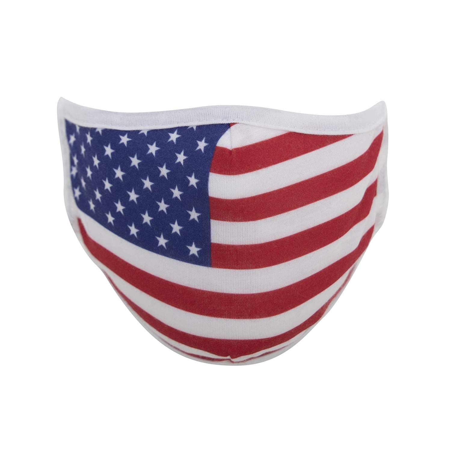 Rothco US Flag Reusable 3 Layer Facemask (Red/White/Blue, Large/X-Large)