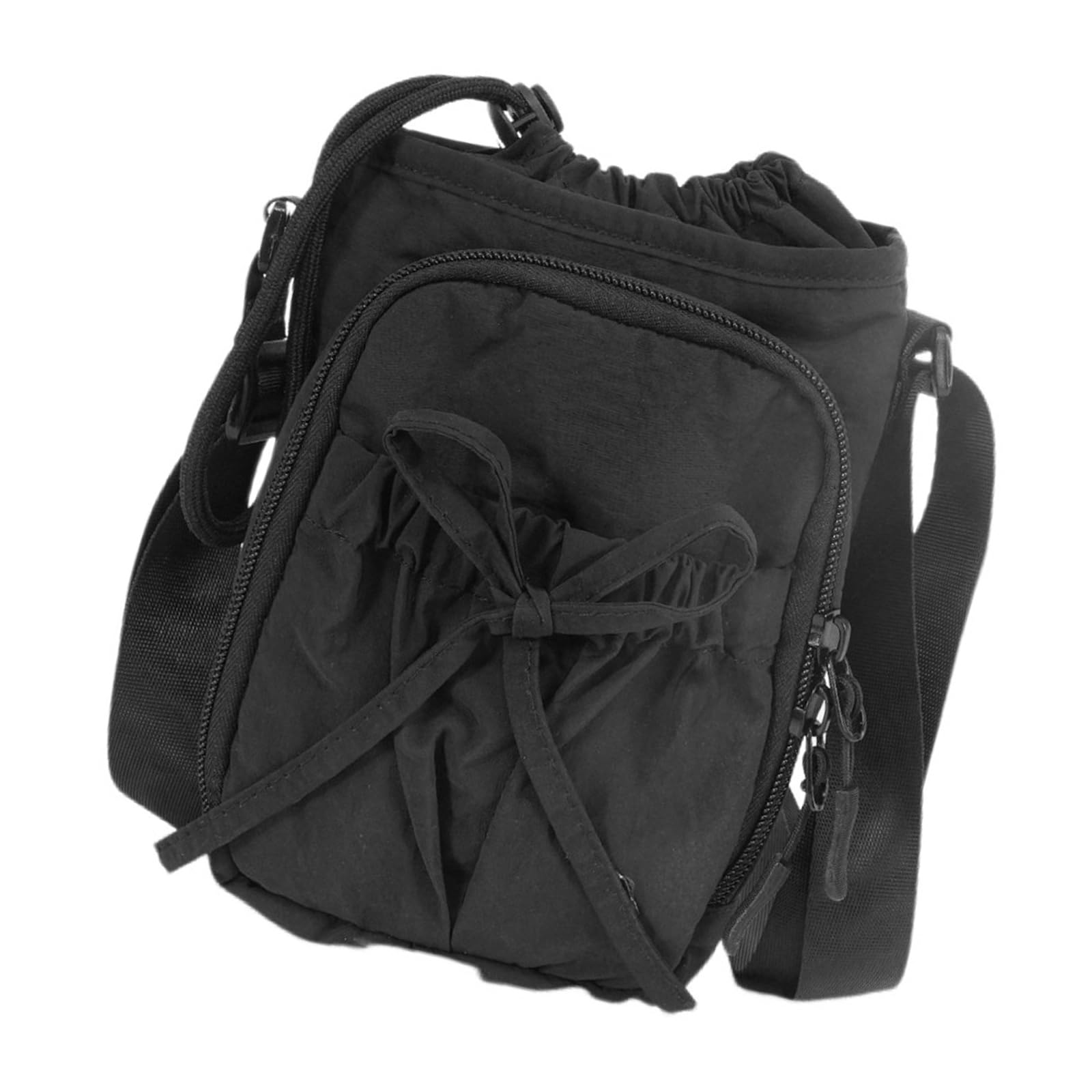 CAZSTYK Water Bottle Carriers Slings Bag with Phone Pockets Water Bottle Sleeve Nylon Holder Crossbody Bag Gifts Carriers Slings