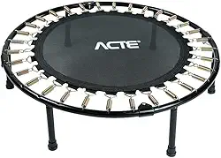 Acte, Jump Dobrável com 32 Molas E39- Preto e Bronze