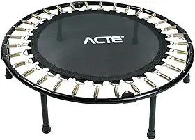 Acte, Jump Dobrável com 32 Molas E39- Preto e Bronze