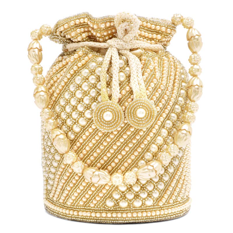 Image of Aheli Clutch Purses Gift for Women Handmade Evening Sling Handbag Stylish Bridal Fashion Bag