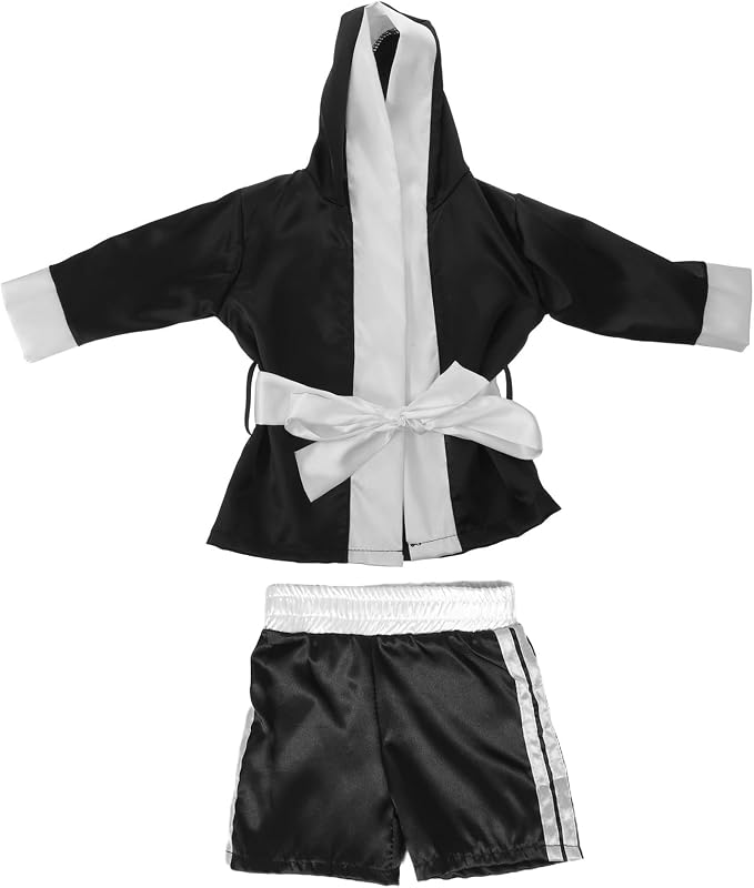 1 juego de pantalones cortos de bata de boxeo para bebé - Disfraz de fotografía de recién nacido Disfraz de cosplay Bonitos trajes Pantalones de boxeo para baby shower Accesorios fotográficos para niño