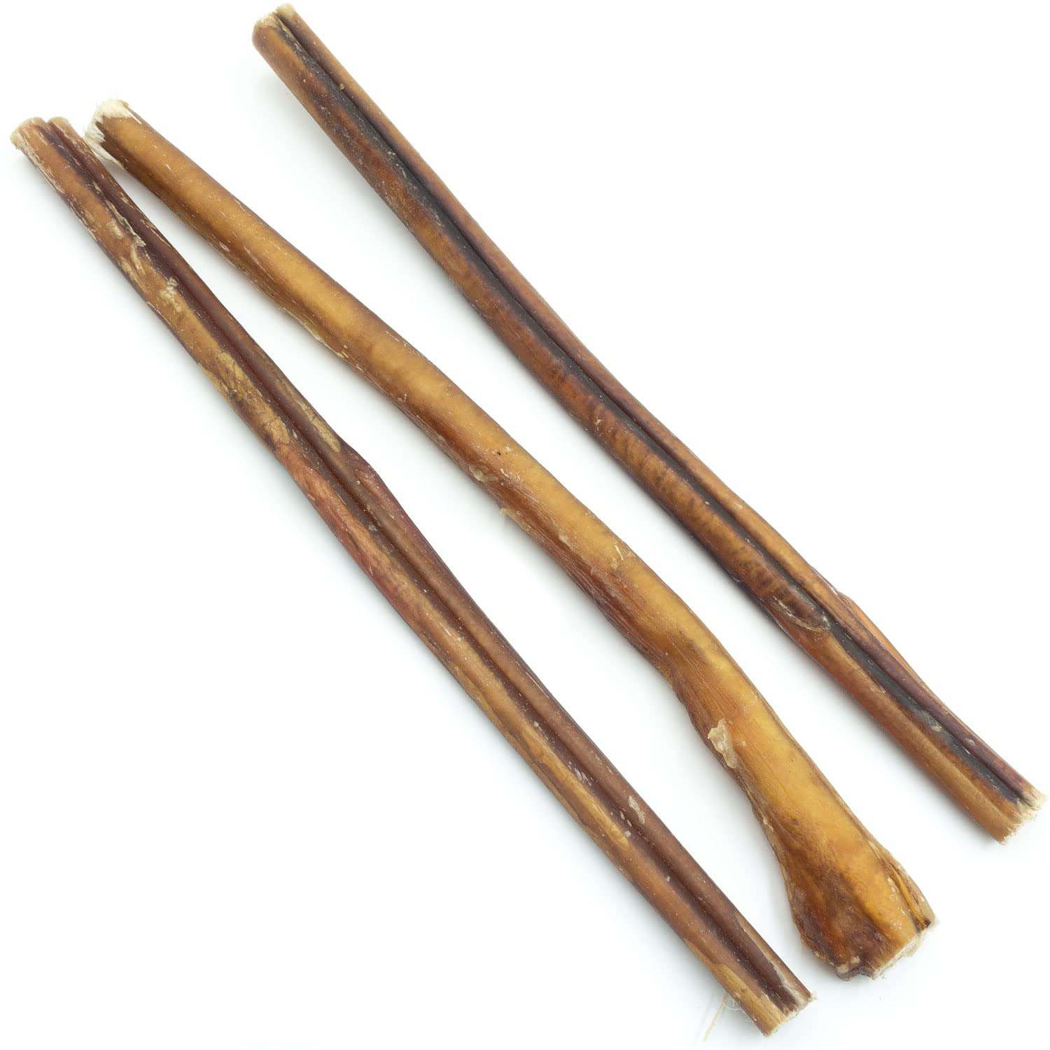Bastoncino per Cane da 30 cm L - Nervo di Bue per Cani Essiccato, 100% Naturale, 3 Pezzi