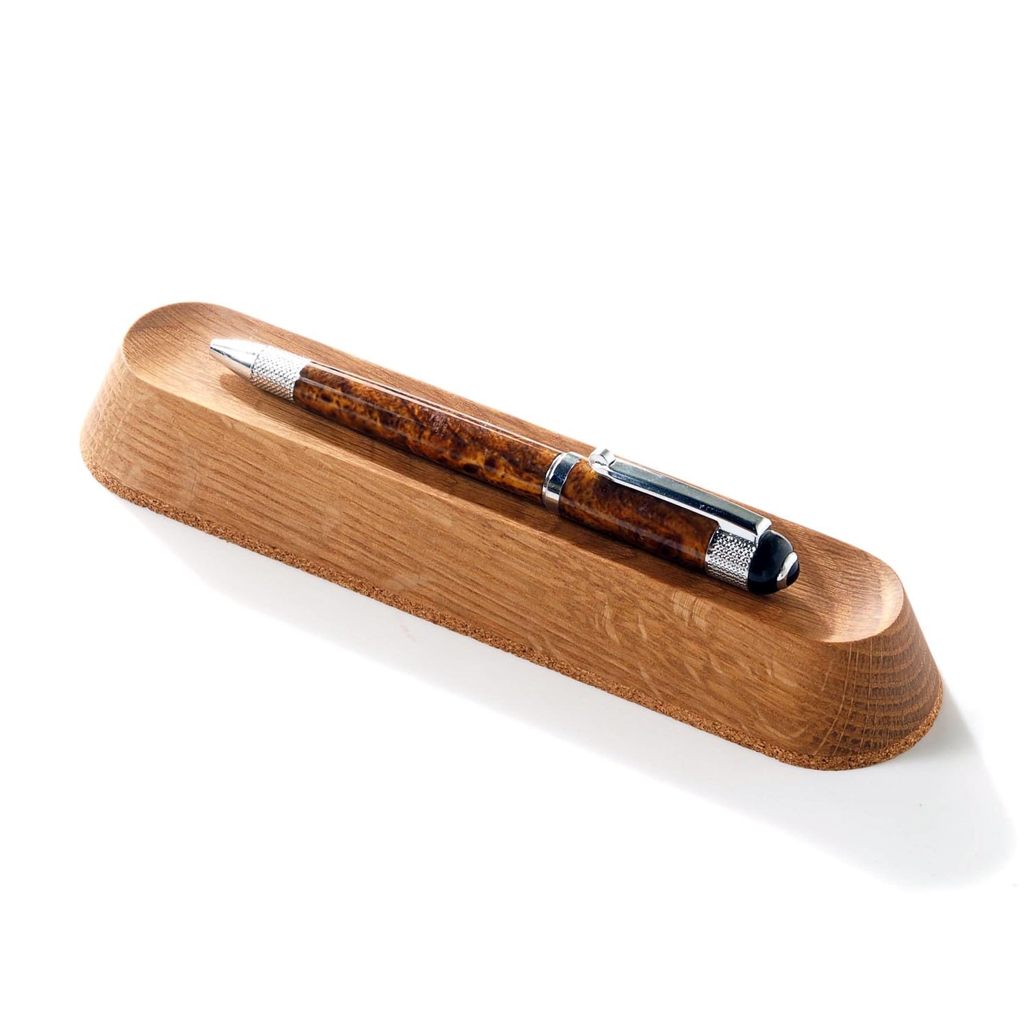 Amazon.com: Wood Pen Tray – Handmade Walnut Desk Organizer