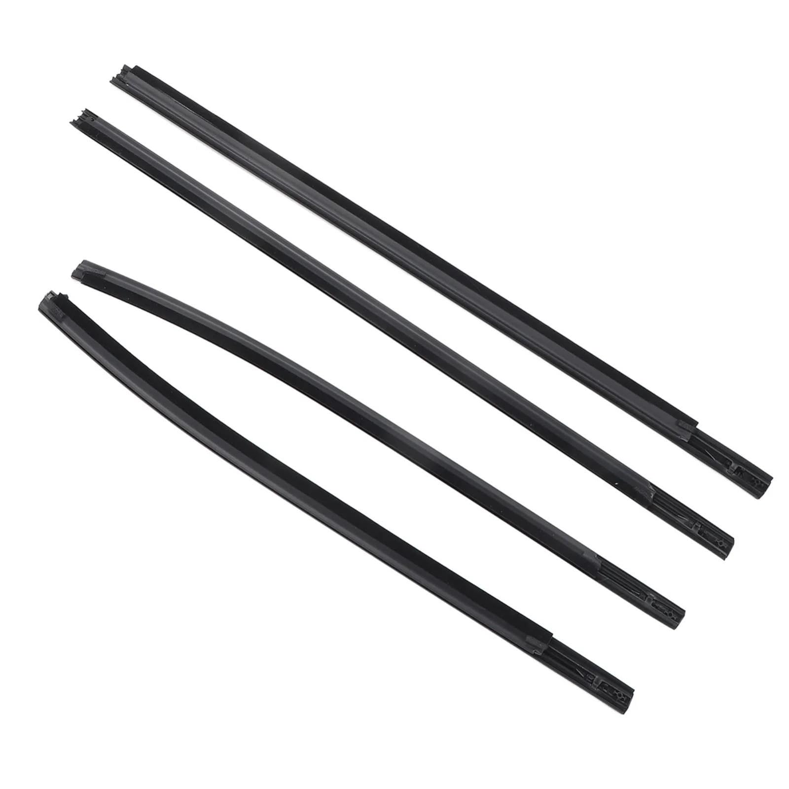Spamfafghq One Color 4Pcs Car Door Window Weatherstrip Sealing Strip Ab3z2625554f For For Ranger Px2 Px3 For Wildtrak For Raptor Xlt Xl