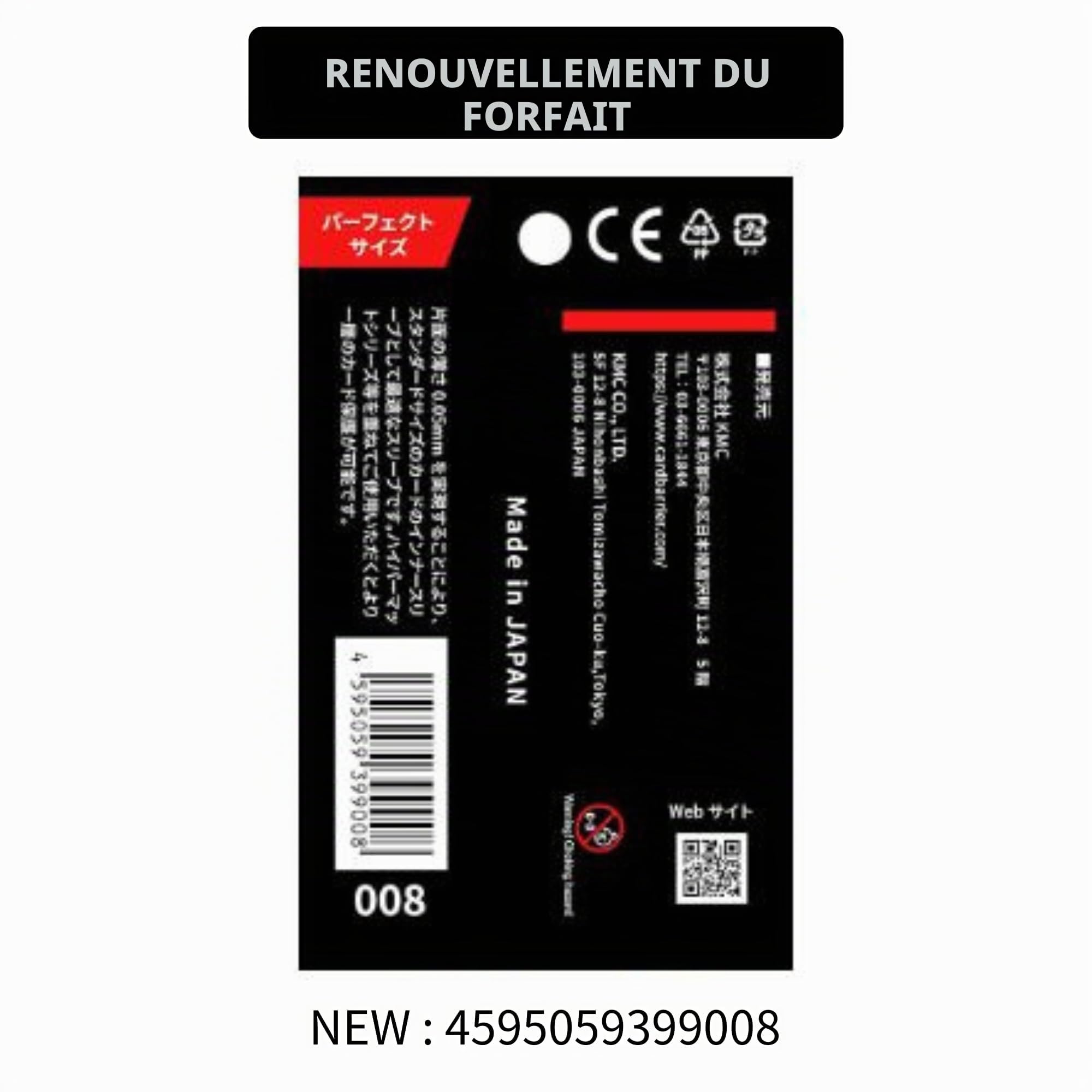 KMC Lot de 100 barrières de 1000 carats