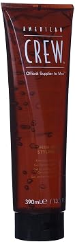 American Crew Men's Hair Gel, Firm Hold, Non-Flaking Styling Product, 13.1 fl oz (Pack of 2)