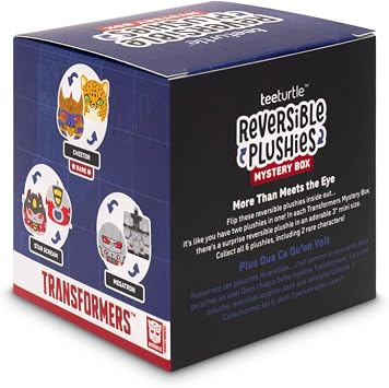 TeeTurtle Transformers Series 3 Inch Plushie Mystery Box