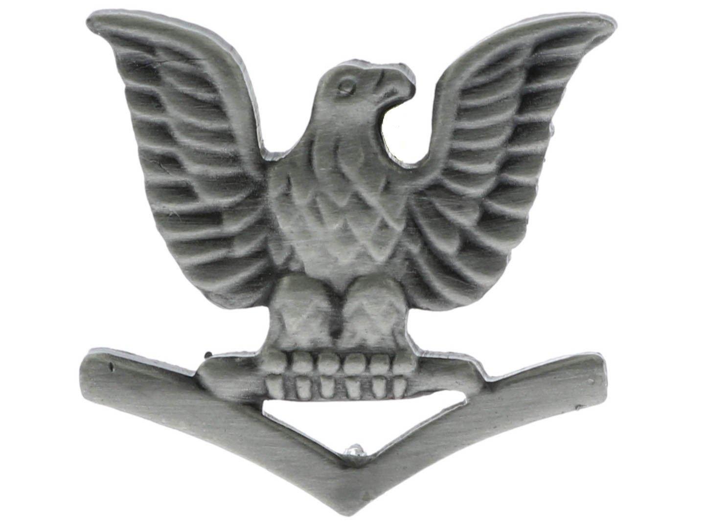 US Navy 3rd Class Petty Officer Crow Right Pewter Hat or Lapel Pin JCH4384D146