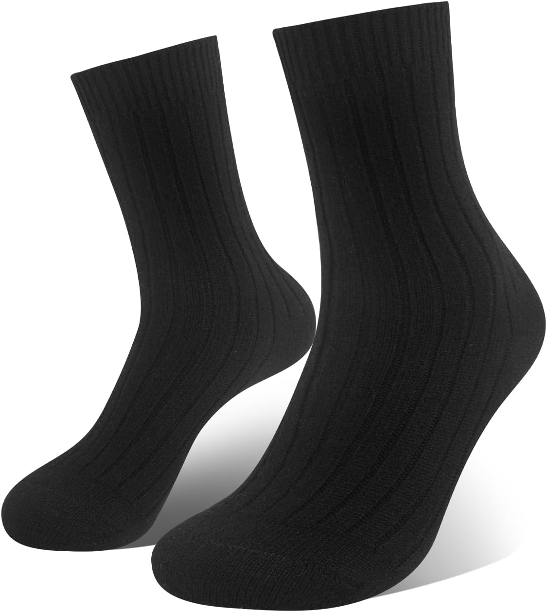 MissShorthair 100% Pure Premium Cashmere Bed Socks Cozy and Warm Luxury Socks for Women & Men Comfort for Cold Nights