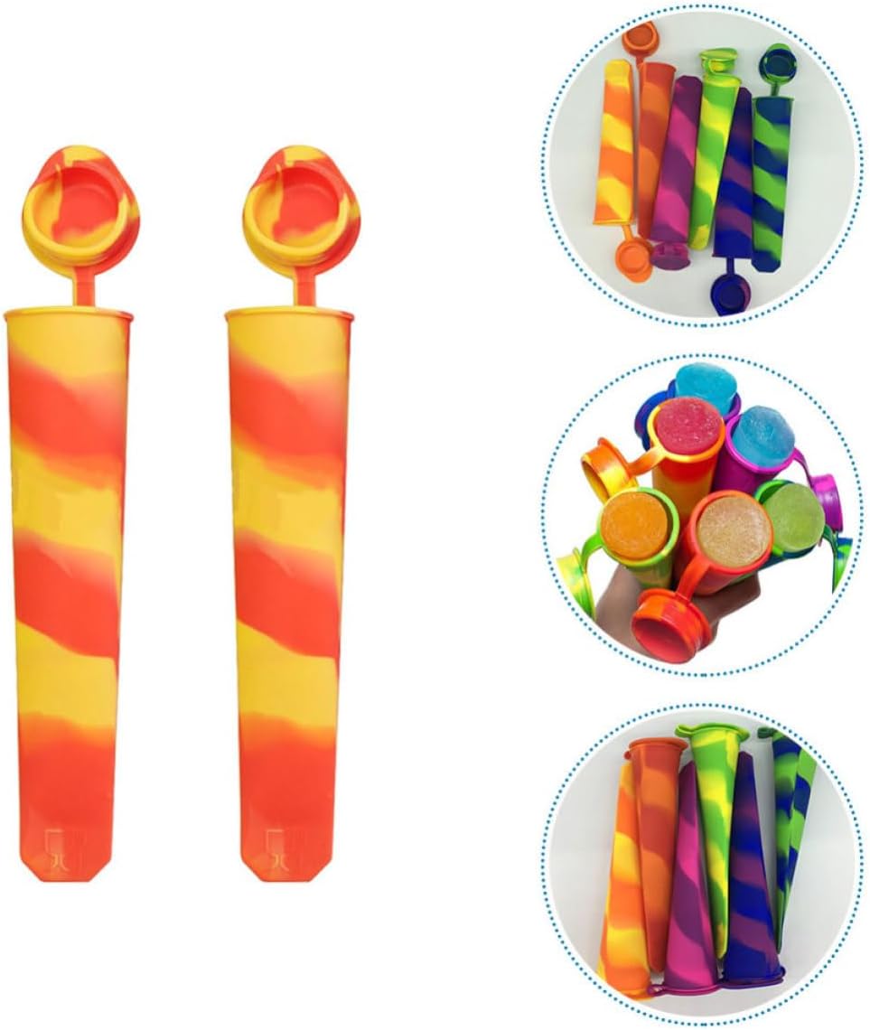 Ice Molds 2pcs Silicone DIY Molds with Lid and Cover Xmas