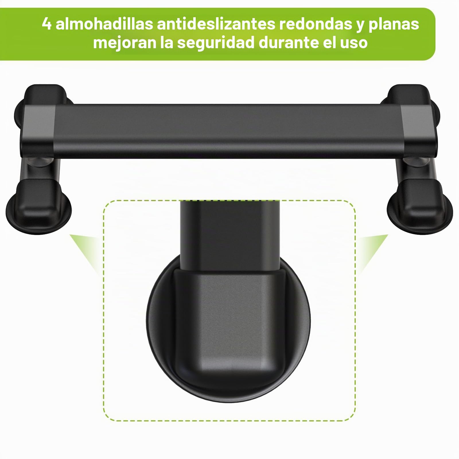 Kipika Versátil barra de elevación de pantorrillas, máquina de elevación de pantorrillas de acero resistente para gimnasio en casa, diseño antideslizante, perfecta para elevaciones de pantorrillas,