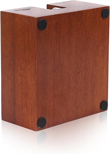 Miniatura 3 de IKAPE Estación de manipulación de espresso, 2.008 in, 2.126 in, base de soporte de madera para café expreso, soporte para accesorios de espresso de