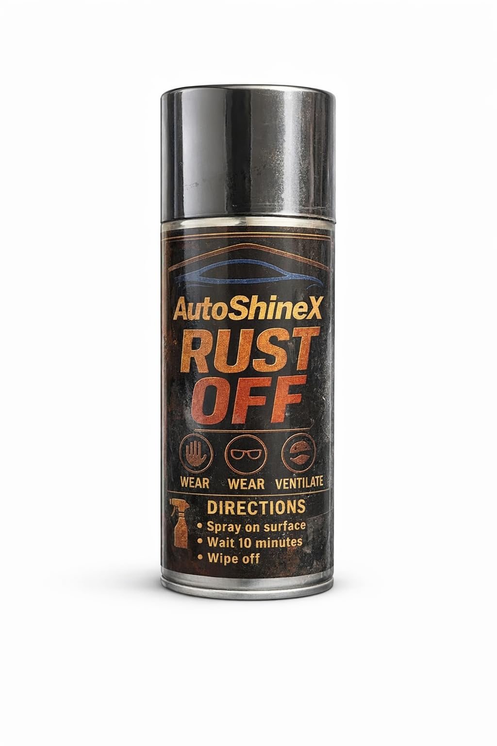 AutoShineX Rust Off Spray 400ml | Removes Rust, Stains & Corrosion from Metal | Fast Penetrating Formula Restores Shine & Protects Against Future Rust-image-5