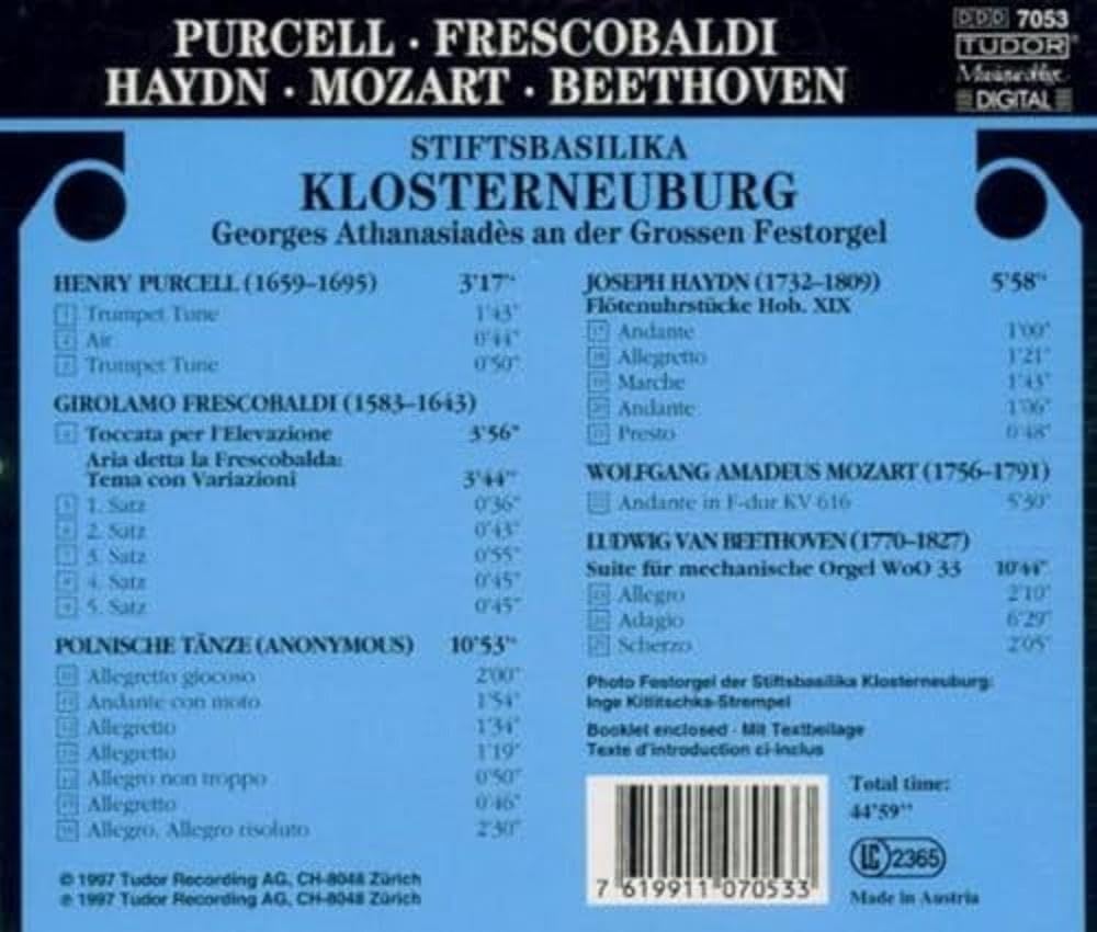 ORGEL KLOSTERNEUBURG