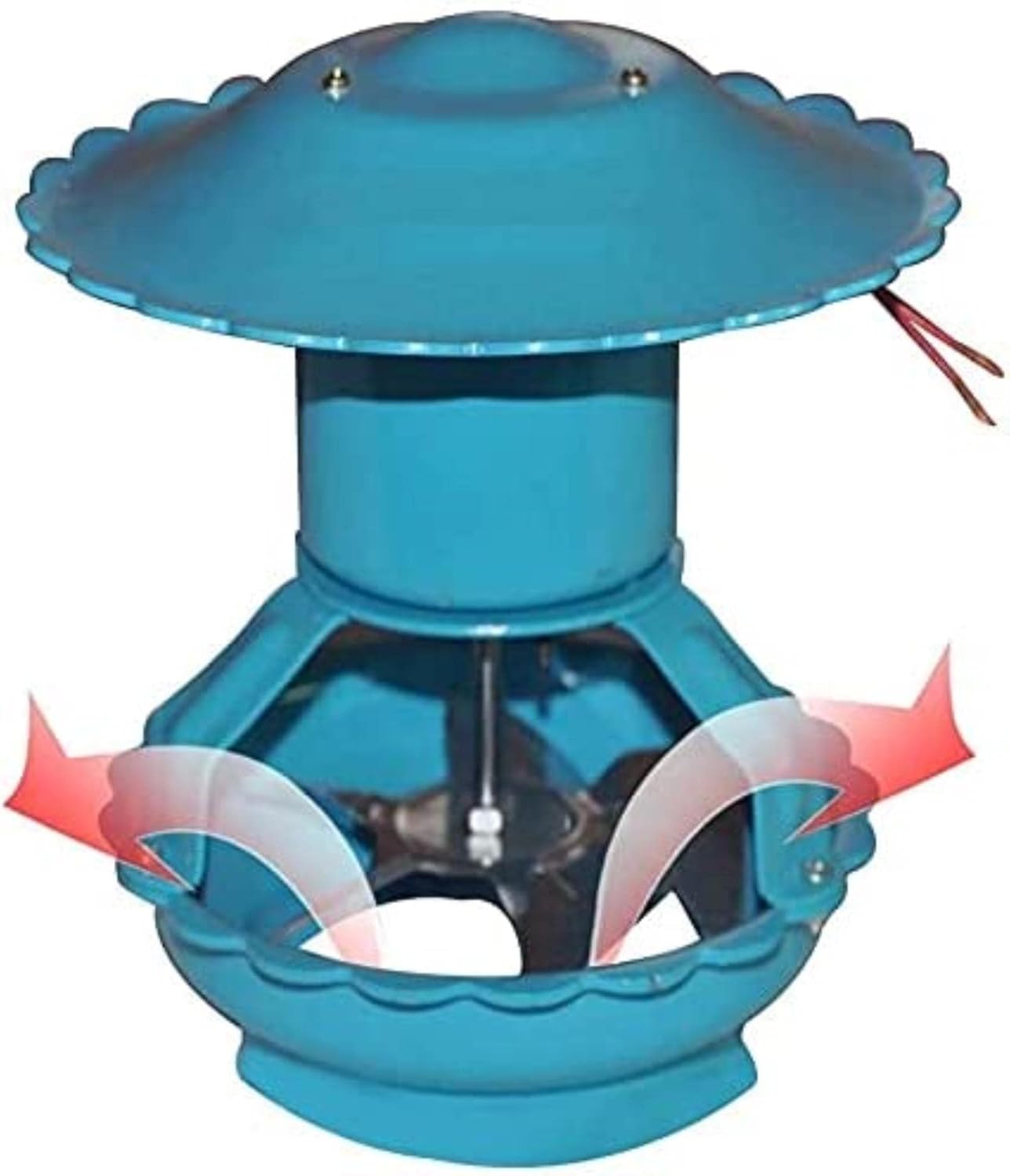 AJAZI Chimney Fan Electric Chimney Fan, 100W Chimney Smoke